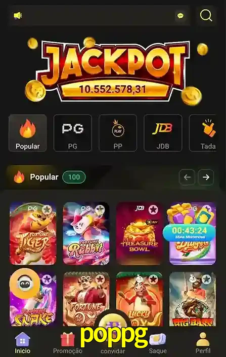 Promoções Especiais no poppg App